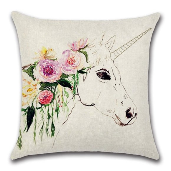 Other - 🔥LAST ONE 🔥 Floral Animals Cushion Cover